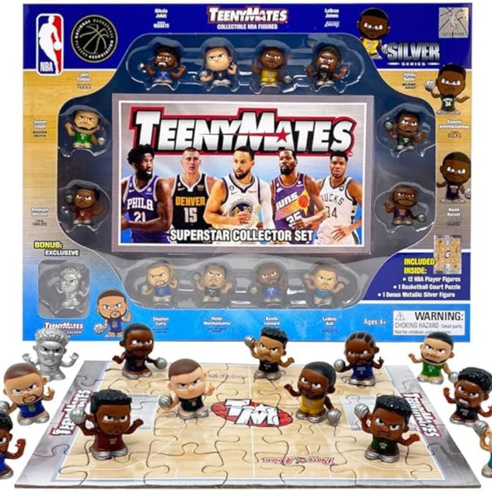 TeenyMates NBA Superstar Collectors Gift Set 2023